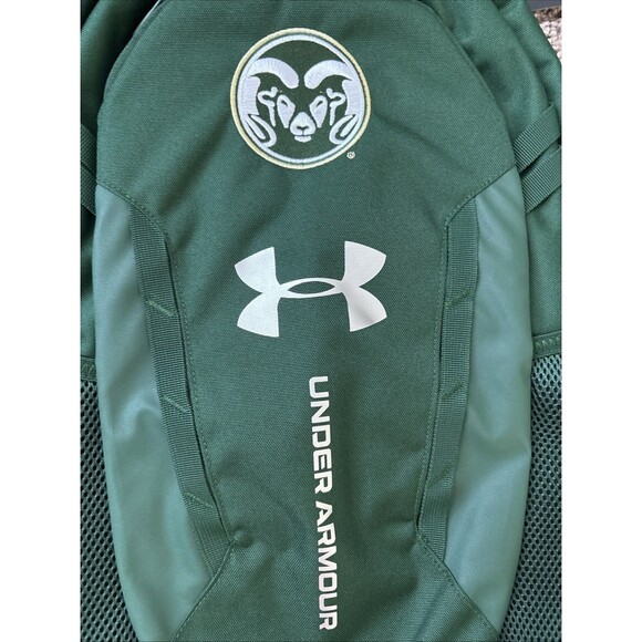 Under Armour Colorado State Rams Undeniable Backpack Green Storm New Logo - Picture 2 of 4